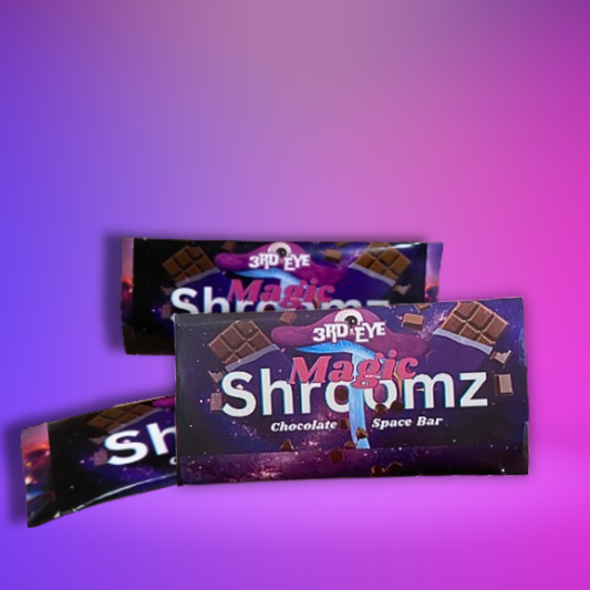 3 Chocolate Mushroom Space Bar 3.5g Shroomz Bar